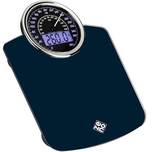 ZENO Hybrid 2-in-1 Analog & Digital Weighing Scale for Body